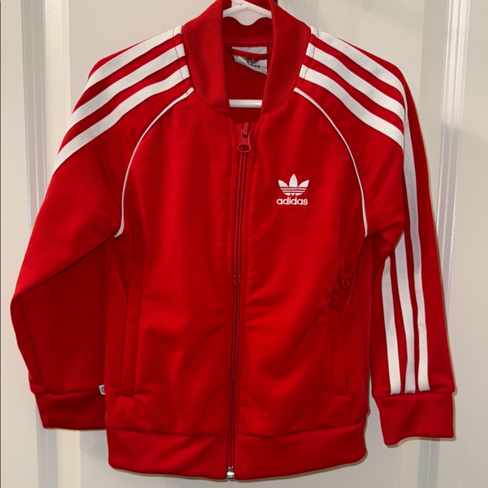 Adidas kids track jacket